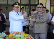 Jadi Inspektur Upacara Hantaru 2025, Gubernur Babel Tekankan Kepastian Hukum Tanah dan Tata Ruang