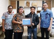 PT Timah Bantu Biaya Pengobatan Korban Salah Sasaran Penyiraman Air Keras di Pangkalpinang