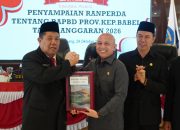 Raperda APBD Babel 2026 Diserahkan ke DPRD, Gubernur Tekankan Pengawalan Program Prioritas Rakyat