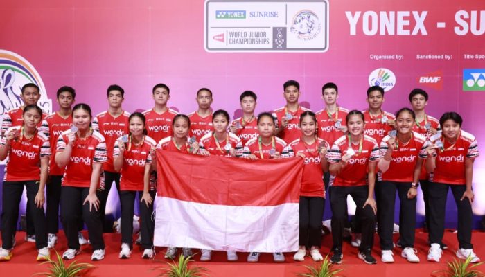 Tim Bulutangkis Junior Indonesia Runner Up Piala Suhandinata 2025