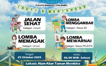 PLN Gelar ‘Semarak Babel Benderang 2025’ di Alun-Alun Taman Merdeka Pangkalpinang, Ajak Masyarakat Meriahkan Peringatan ke-80 Hari Listrik Nasional