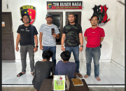 Buser Naga Polresta Pangkalpinang Tangkap Dua Pelaku Pencurian Handphone dan Kotak Amal di Rumah Makan Kejora Jaya
