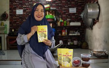 Dapuk Nyamen Apri Menjaga Warisan Sambal Lingkung Lewat Dukungan PT Timah