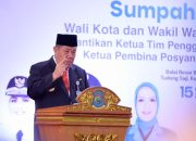 Gubernur Hidayat Arsani Lantik Wali Kota dan Wakil Wali Kota Pangkalpinang, Tekankan Kepemimpinan Berhati Nurani