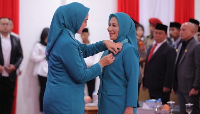 Ketua TP PKK Babel Ajak Ketua Baru PKK Pangkalpinang Sinergikan Program Pemberdayaan dan Posyandu