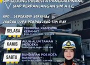 Satlantas Polresta Pangkalpinang Hadirkan Layanan Bus SIM Keliling, Mudahkan Warga Perpanjang SIM A dan C