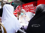 Mobil Sehat PT TIMAH Tbk Hadir di Desa Cambai, Warga Berharap Datang Lagi