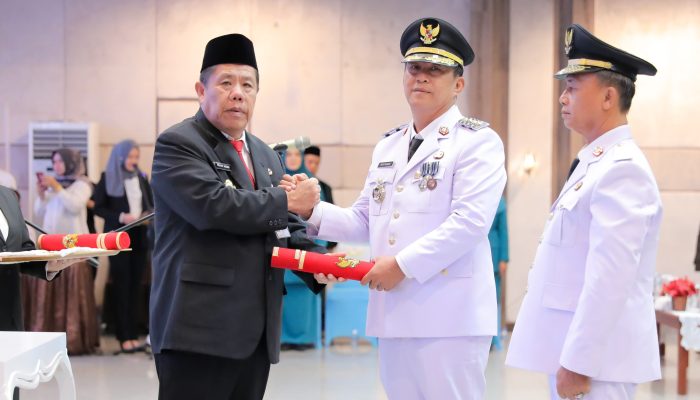 Lantik Bupati dan Wakil Bupati Bangka, Gubernur Babel Tekankan Sinergi Bangun Daerah