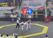 Atlet Taekwondo Babel Sumbang Medali Perunggu Kedua di POPNAS XVII Jakarta