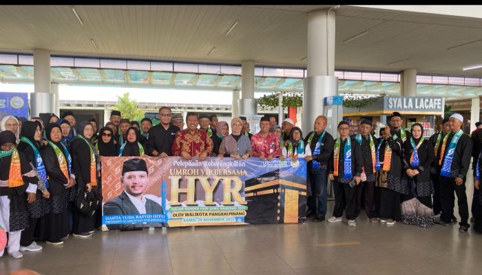 Wali Kota Pangkalpinang Resmi Lepas 69 Guru Berangkat Umroh VIP di Hari Guru Nasional 2025