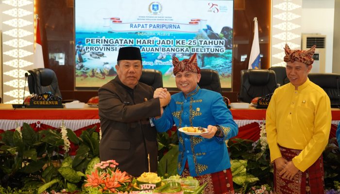 Sidang Paripurna HUT ke-25 Provinsi Babel: Seruan “Bersatu untuk Babel Berdaya”