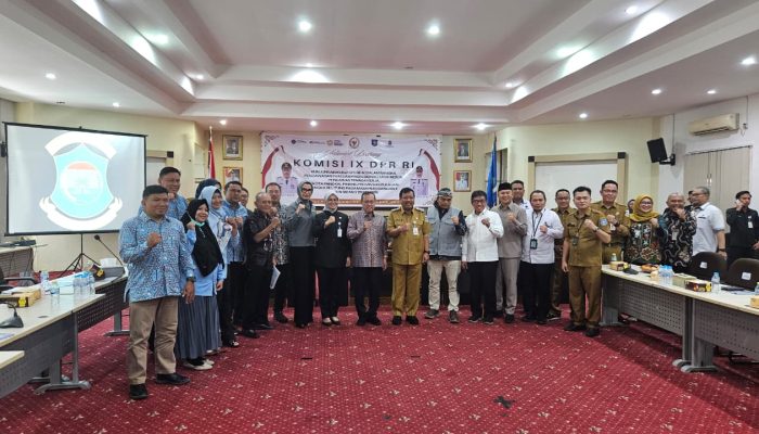 Wali Kota Paparkan Kondisi Ketenagakerjaan, Komisi IX DPR RI Evaluasi Profesionalitas Pengawas Tenaga Kerja di Pangkalpinang