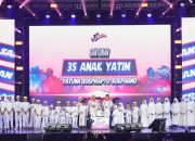 JNE Rayakan HUT ke-35 dengan Semangat “Bergerak Bersama”, Catat Rekor MURI dan Bagikan Banyak Program Sosial