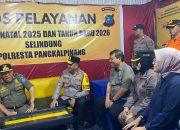 Wali Kota dan Wakil Wali Kota Pangkalpinang Pastikan Pengamanan Nataru 2025 Kondusif
