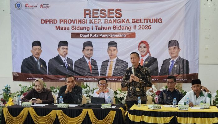 Reses DPRD Babel, Dewan Dapil Pangkalpinang Dorong Perda Perlindungan Guru sebagai Solusi Perlindungan Profesi