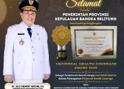 Pemprov Babel Naik Kelas Raih UHC Award 2026 Kategori Madya