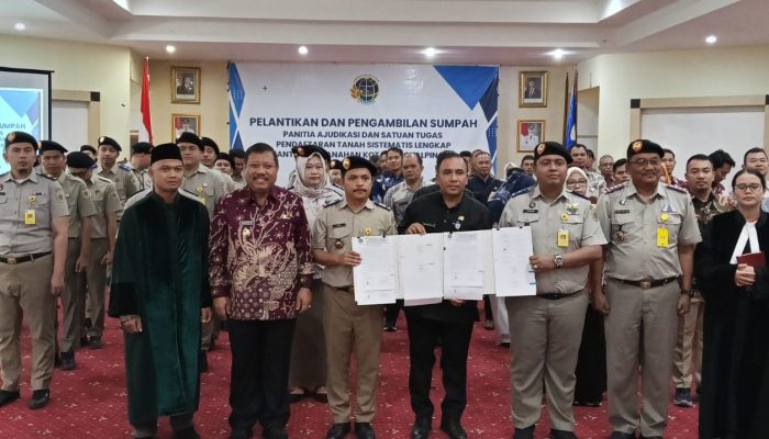 Wali Kota Pangkalpinang Tegaskan Dukungan Penuh PTSL 2026, Target 761 Sertifikat Tanah