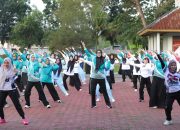 TP-PKK Babel Implementasikan Inovasi “Gebrakan Si Emak”, Diawali Program Senam Berani