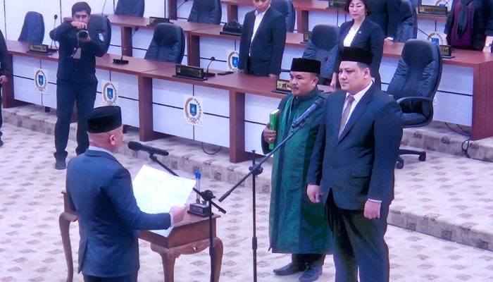 Hardi Effendi Resmi Dilantik Jadi Anggota DPRD Babel, DPRD Tetapkan Pimpinan Badan Kehormatan
