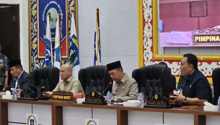 DPRD Babel Mulai Bahas LKPJ 2025, Soroti Evaluasi Kinerja dan Capaian 26 Penghargaan Nasional