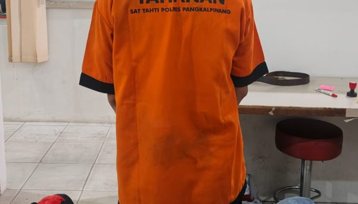 Simpan Puluhan Paket Sabu, Pria 41 Tahun Diringkus Satresnarkoba Polresta Pangkalpinang