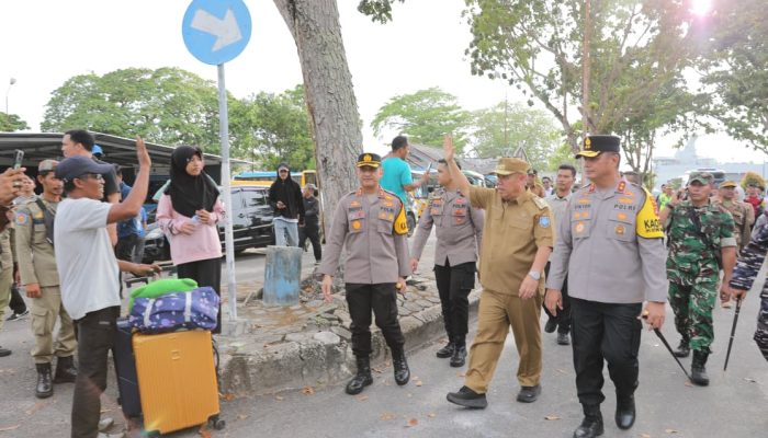 Gubernur Babel Sambut Pemudik KRI di Belinyu, Tegaskan Program Mudik Gratis Harus Berlanjut
