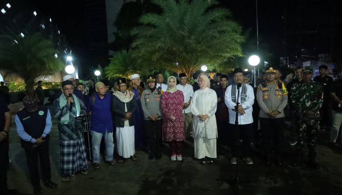 Lalu Lintas Sempat Padat, Malam Takbiran di Pangkalpinang Kondusif