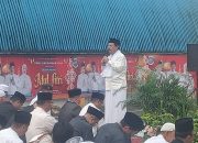 Wali Kota Saparudin dan Wakil Wali Kota Dessy Ayutrisna Bersama Warga Rayakan Idulfitri di Taman Merdeka
