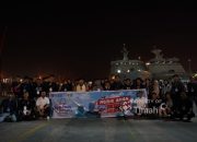 Mudik Gratis Jalur Laut, PT TIMAH Bersama TNI AL, Pemprov Babel dan Bank Sumsel Babel Berangkatkan Ribuan Pemudik Menuju Bangka Belitung