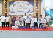 PT TIMAH Berbagi Kebahagiaan Ramadan, Santuni 150 Anak Yatim Piatu di Bangka Barat