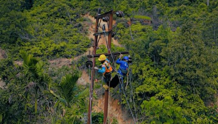 Dari Bangka Belitung untuk Sumatera: 55 Relawan PLN Pulihkan Terang Pascabencana