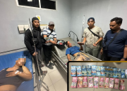 Berakhir di RS! Dua Residivis Pecah Kaca Tersungkur Usai Kecelakaan, Polisi Amankan BB Rp163 Juta