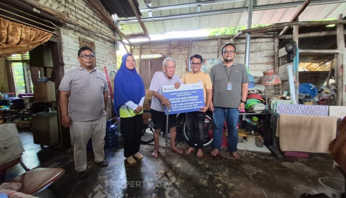 PT TIMAH Bantu Renovasi Rumah Warga di Belitung, Abu samah Bersyukur Bisa Tinggal Lebih Nyaman
