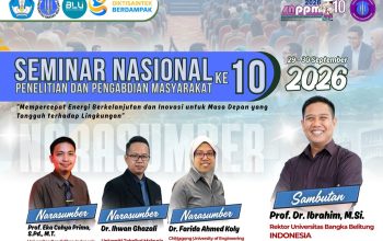 UBB Buka Call for Paper ICoGEE 2026, Dorong Inovasi Energi Berkelanjutan