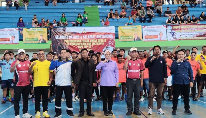 Turnamen Futsal GKPS ke-7 Resmi Bergulir, 29 Tim Berebut Piala di GOR Sahabuddin