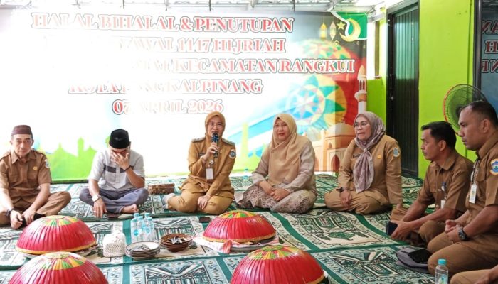 Wawako Pangkalpinang Hadiri Halal Bihalal di Keramat, Tekankan Peran Strategis RT/RW