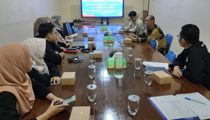 UBB dan Perminas Jajaki Kerja Sama Strategis terkait Hilirisasi Logam Tanah Jarang