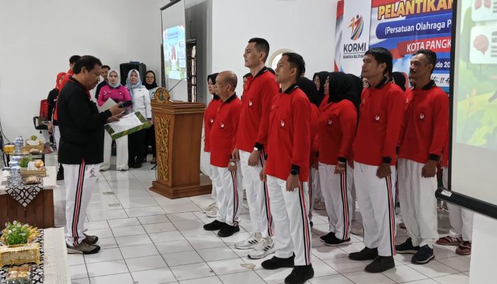 PORPI Pangkalpinang Resmi Dilantik, Dorong Gaya Hidup Sehat dan Kepedulian Lingkungan