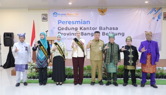 Peresmian Kantor Bahasa Babel Tandai Penguatan Ekosistem Literasi Daerah