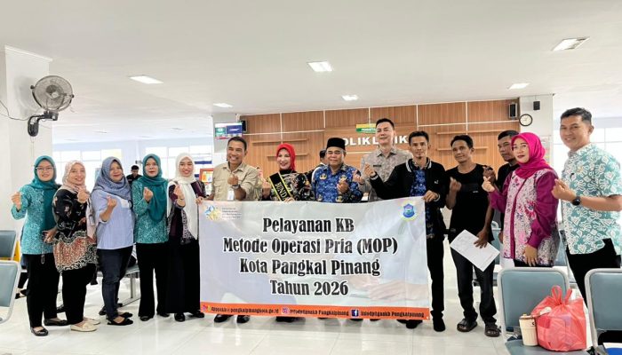 MOP Gratis di Pangkalpinang, Akses KB Pria Diperluas untuk Dorong Keluarga Sejahtera