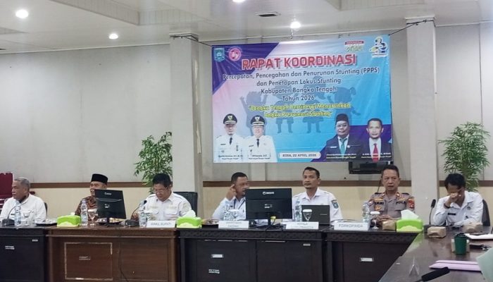 Rakor Stunting 2026 di Bangka Tengah Perkuat Sinergi Lintas Sektor, Tetapkan Lokus Prioritas