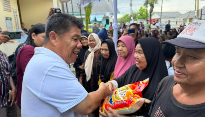 Pemprov Babel Salurkan 2,185 Ton Beras untuk 437 KK di Selindung Lama