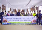 PT TIMAH Kembali Distribusikan Hewan Kurban, Bupati Bangka Tengah: Bentuk Kepedulian yang Konsisten