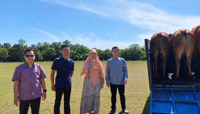 UBB Apresiasi Bantuan Hewan Kurban dari Kapolda Babel untuk Iduladha 1447 H