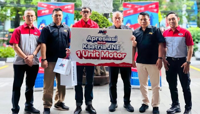 Kurir Dibegal saat Antar Paket, JNE Beri Pendampingan dan Ganti Motor Korban