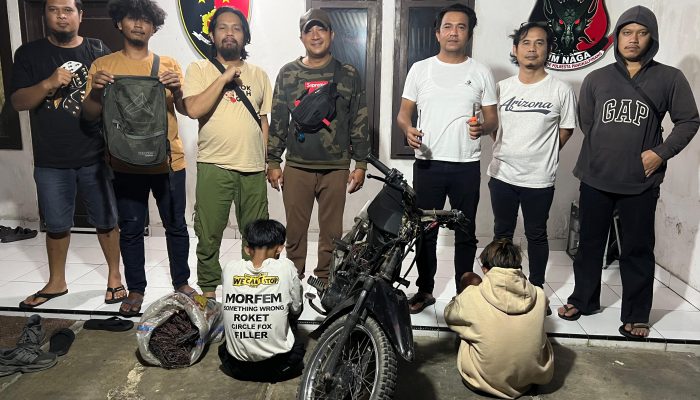 Komplotan Remaja Spesialis Pencuri Kabel Tembaga di 9 TKP Dibekuk Polisi