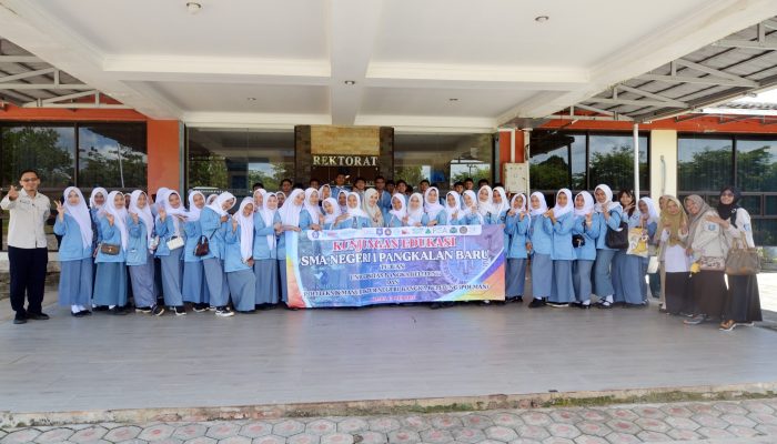 Siswa SMAN 1 Pangkalan Baru Kunjungi UBB, Kenali Dunia Kampus dan Peluang Studi Sejak Dini