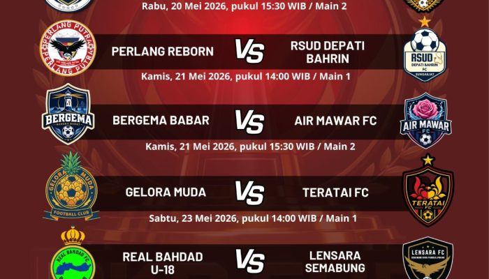 Jadwal Pekan 3 PKP Cup 2026, Laga-Laga Krusial dan Seru Siap Manjakan Penonton
