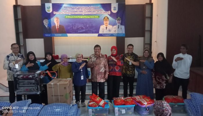 Pangkalpinang Kembali Terima Bantuan ATENSI Kemensos untuk 143 PPKS Jelang Iduladha