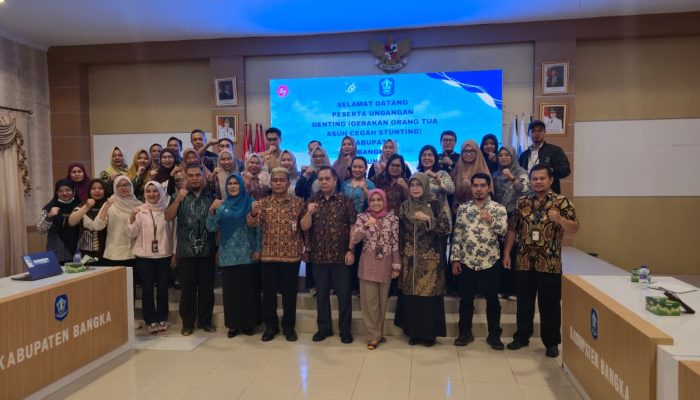 Pemkab Bangka Perkuat Kolaborasi Cegah Stunting Lewat Program GENTING